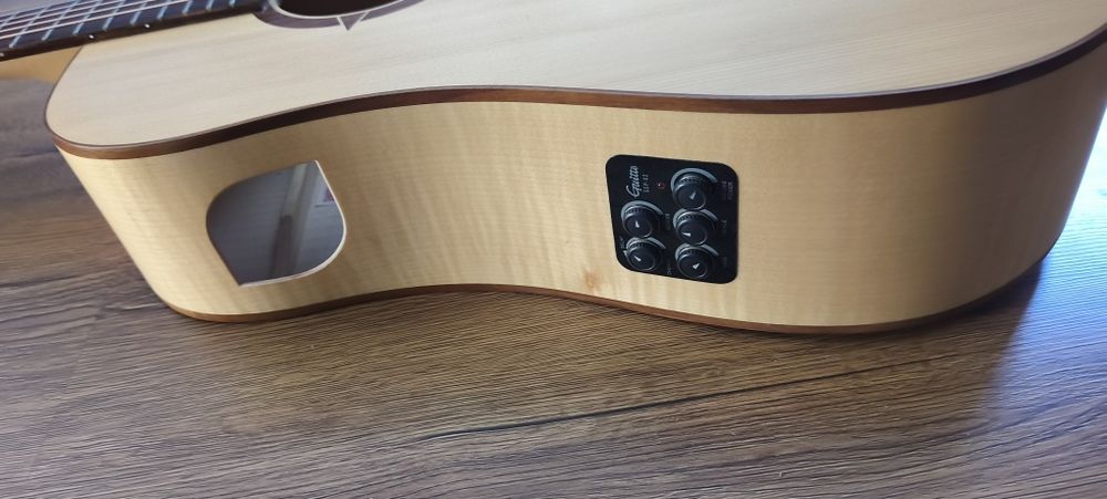 Chitara Lemn Arțar Flamed Maple - Trans-Acoustic Efecte incorporate VGS Polaris