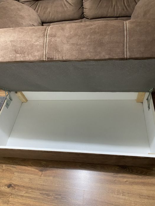 Диван двойка + ПУФ-ящик