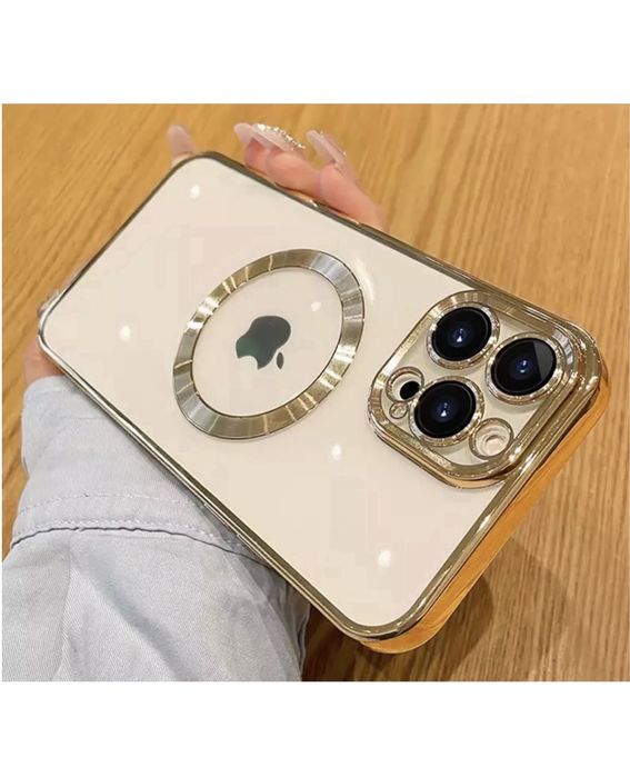 Iphone 13/14/15/16E/17/PRO/MAX Husa Softy Luxury Incarcare Magsafe