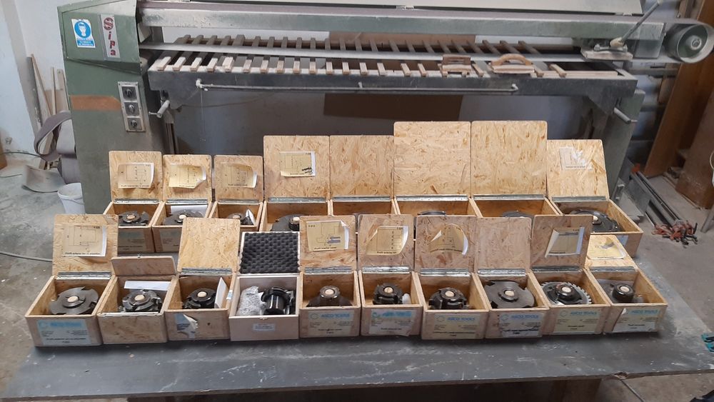 Freza Sicar SFL 1000 SS și freze termopan profil 68 eurofalt