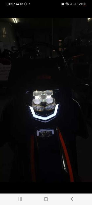 Masca Enduro FAR LED /Halogen PT Orice Model Moto KTM HUSQVARNA ETC