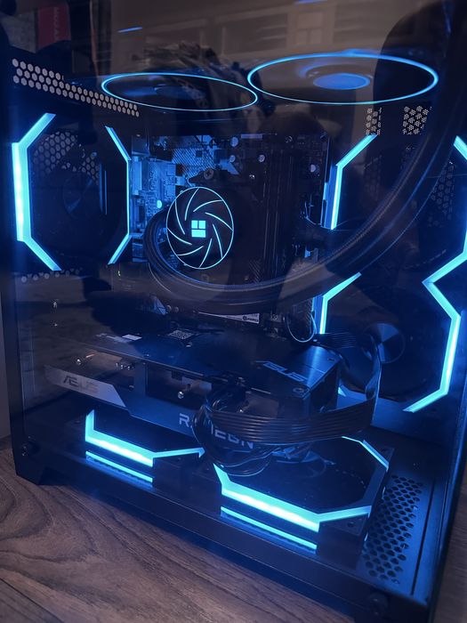 PC Gaming Ryzen 5 5600 RX 6650 XT  16GB 1TB SSD Kingstone NVME