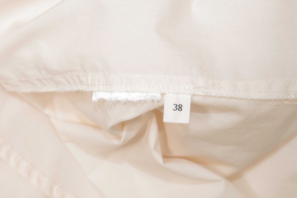 Malene Birger дамска риза бежова с къдри 38