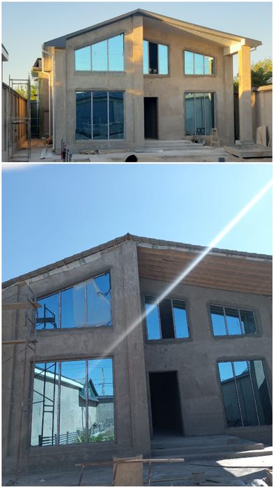 Крыша. Сайдинг водосток. Карниз