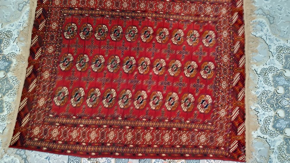 Bu turkman gilami toza