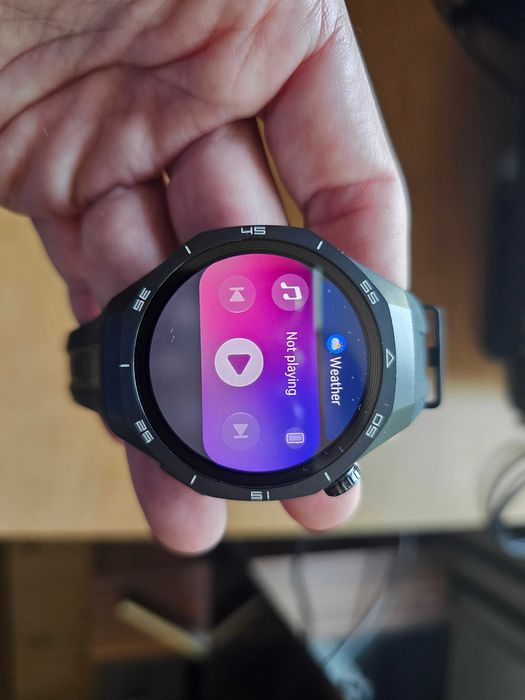 Huawei Watch GT 5 Pro (46mm, Black) – Титаниев корпус, състояние като нов