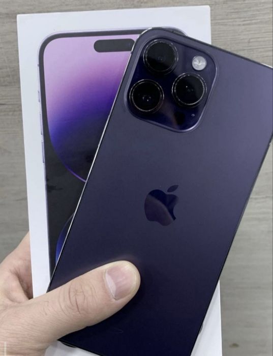 iPhone 14max 256gb 81 %holati ideal karobka dakument bor