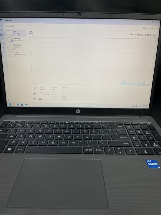 Laptop Hp 250 G10 / intel i5 1334u / 512GB ssd / 8GB RAM / #49277