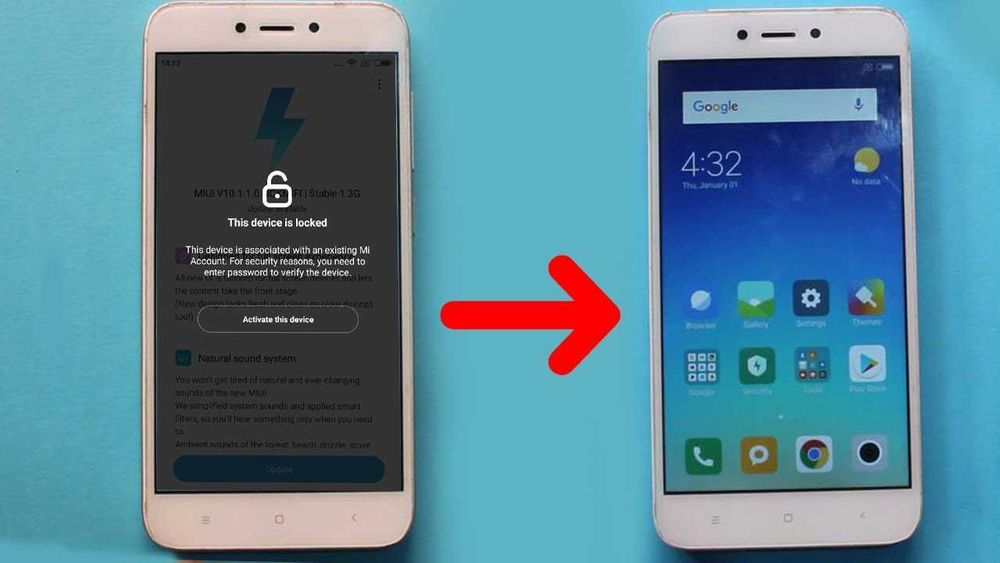 FRP Прошивка Обновление iCloud Google Akkaunt сброс