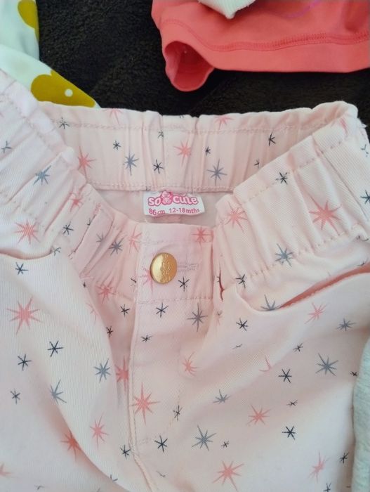 Lot hăinuțe pentru fetiță bebeluș 1-2 ani