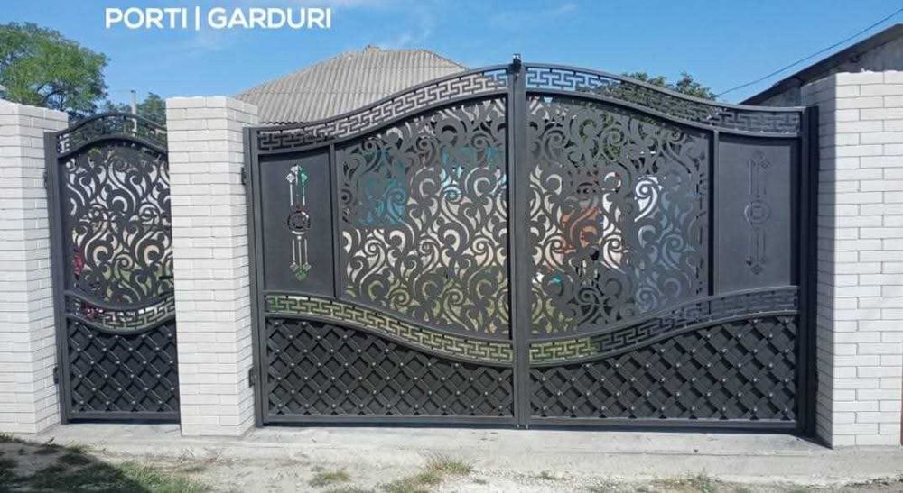 porti din tabla decupata