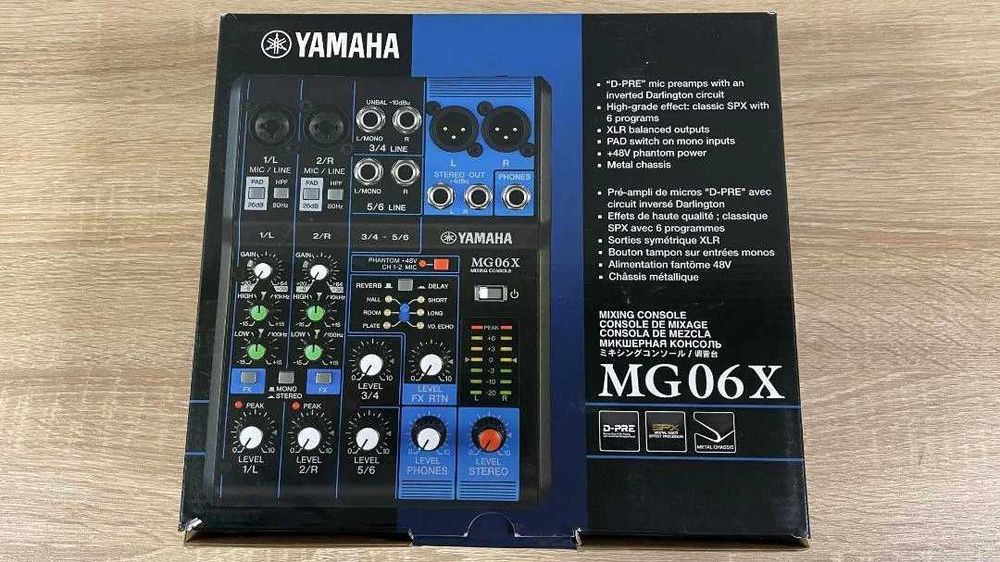 Микшерный пульт Yamaha MG06X