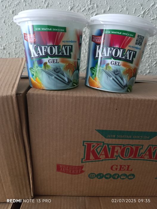 Kafolat gel sotiladi
