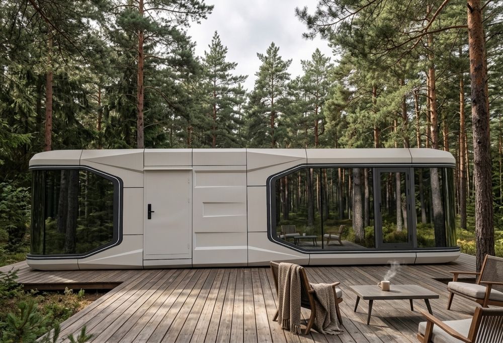 Casa capsula la cheie