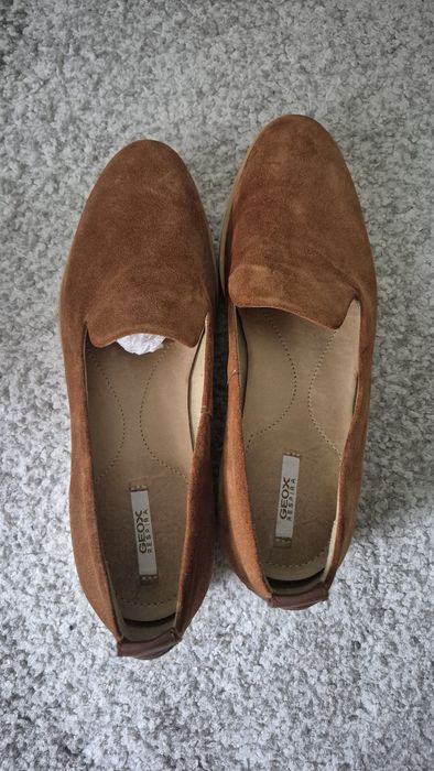 Pantofi dama geox/ piele intoarsa