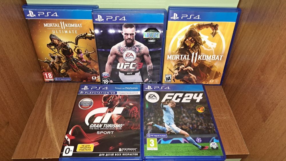 Коллекция игр сони 3 и 4