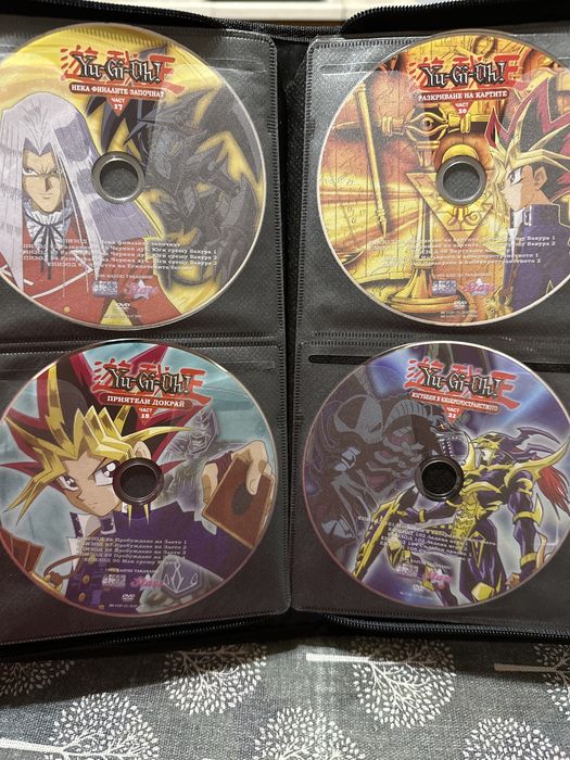 Yu-Gi-Oh DVD дискове колекция Ю-ги-йо аниме collection