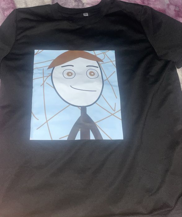 Tricou personalizat cu povesti de doi lei