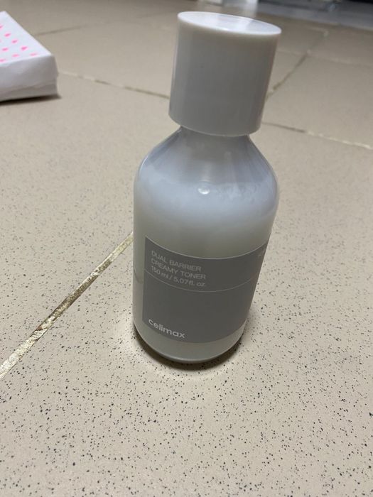 Бұл Celimax Dual Barrier Creamy Toner.