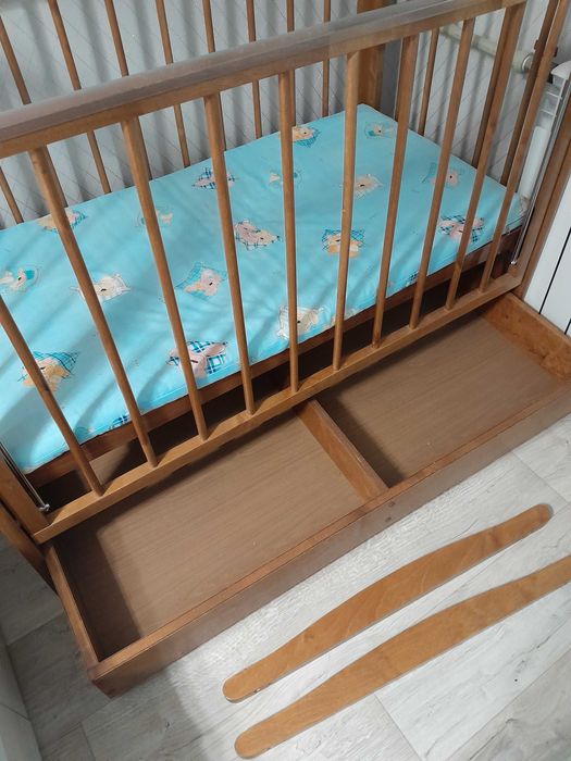 Манеж детский деревянный