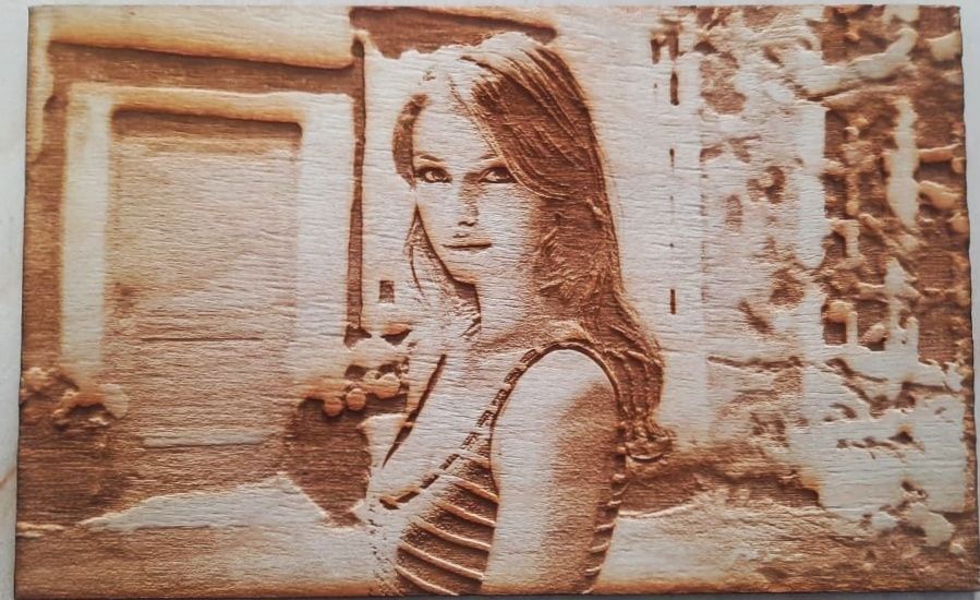 Фото на дереве - необычный подарок