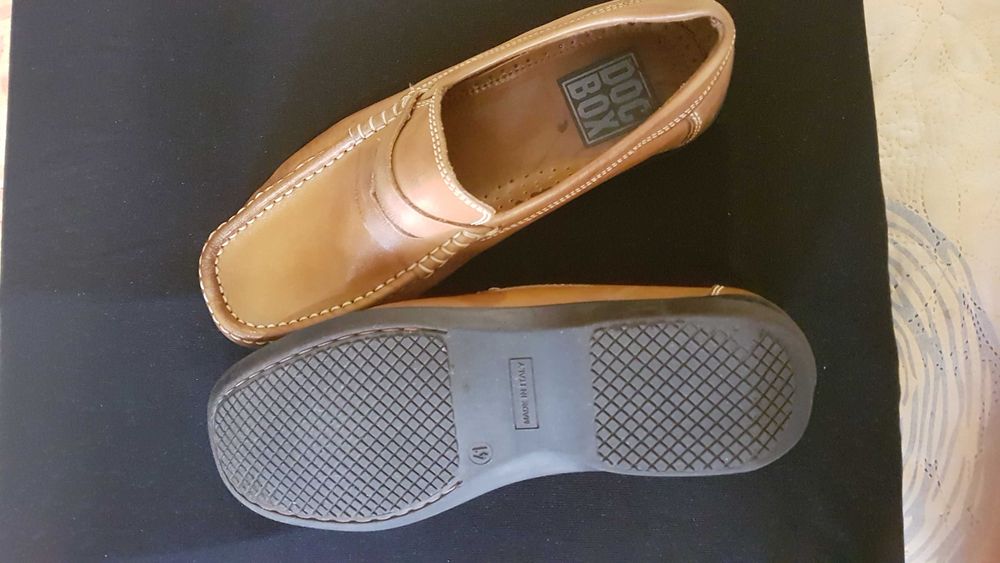 италиански нови обувки