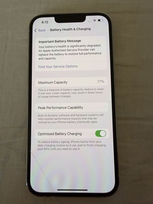 iPhone 13 Pro 256GB Silver – отлично състояние