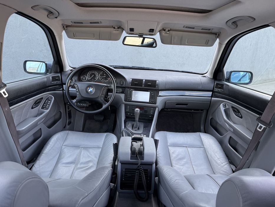 BMW Seria 5 E39 525 d 163 CP Automat Exclusiv Xenon Piele Trapa Jante