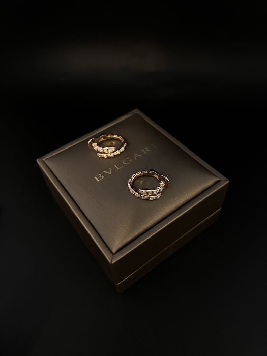 Серьги Bvlgari Serpenti Viper
