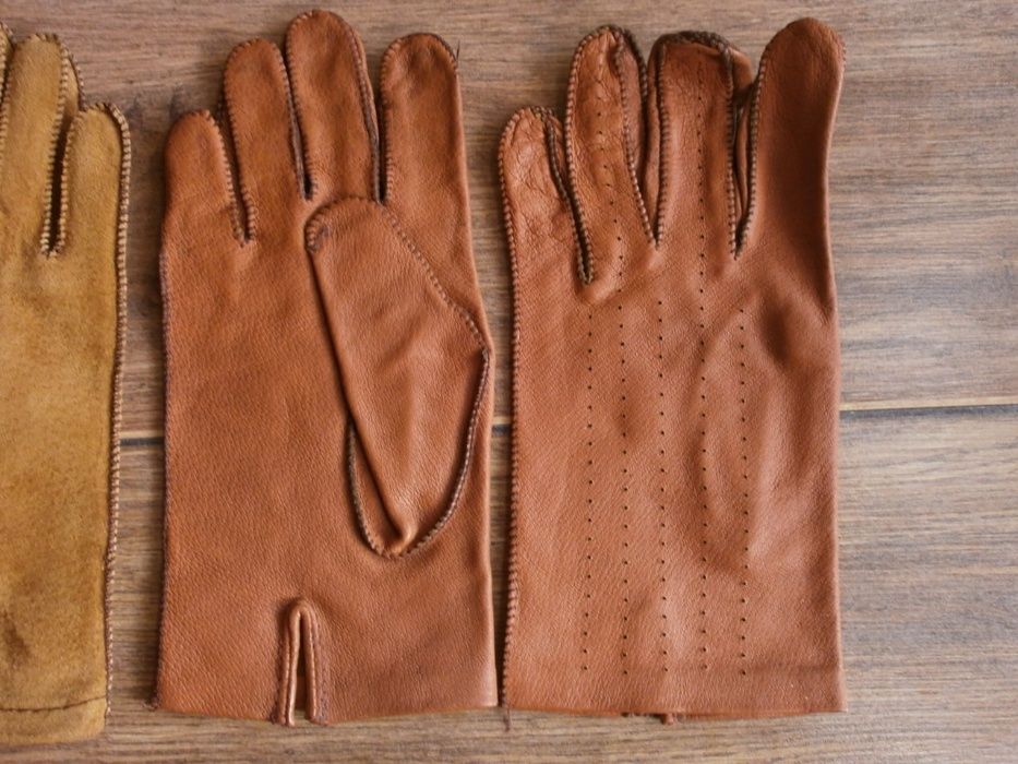 Ръкавици Естествена Кожа ЧИСТО НОВИ Дамски Унисекс