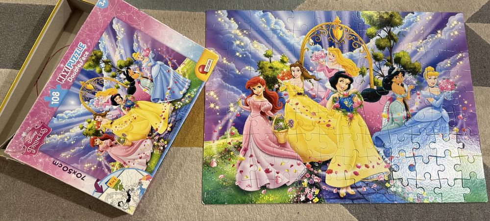 Пъзел Дисни принцеси 108 части MAXI