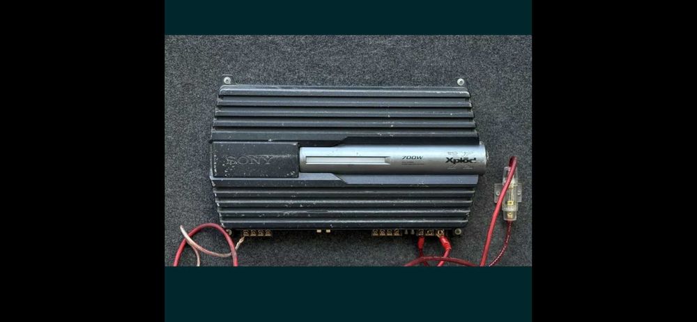 Мощен комплект субуфер JBL GT01214 BR + усилвател Sony XM-ZR 704