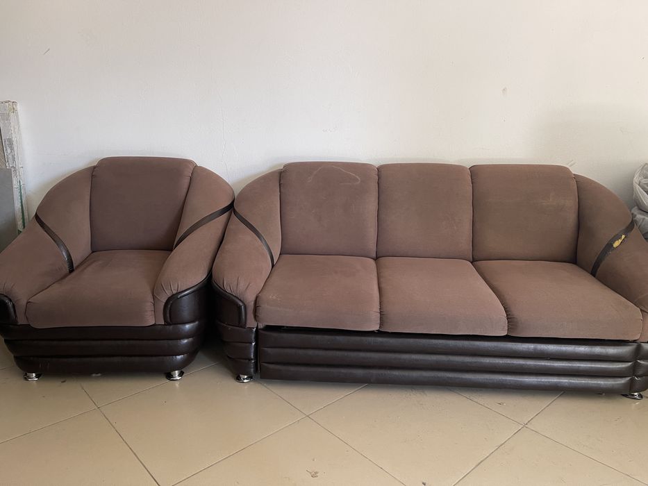 Продам диван с кресло