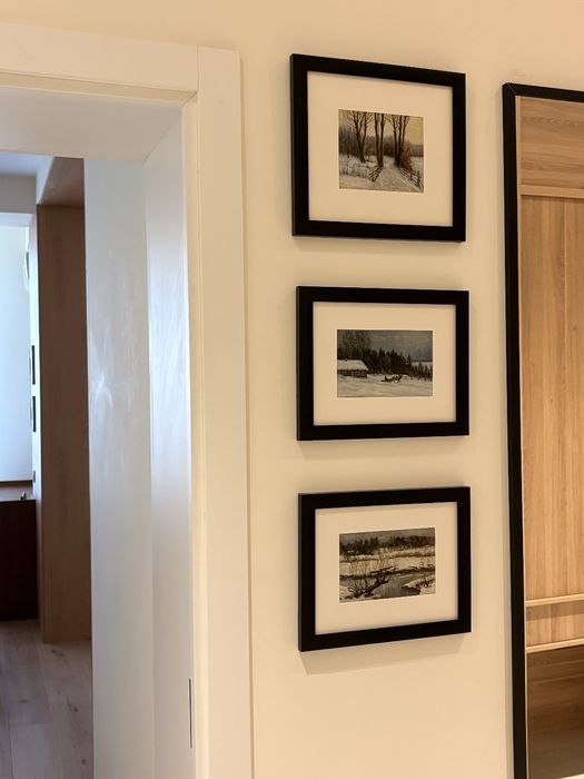 Композиция 3 картин (масло) , картина для дома