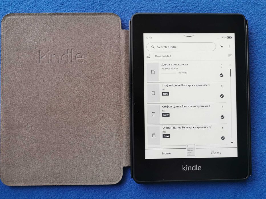 Kindle Paperwhite 10 Gen. WiFi, Bluetooth, 6in, PQ94WIF с подсветка