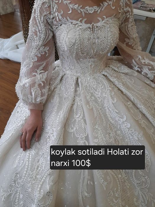 Kelin koʻylaklar prakatga beriladi va sotiladi