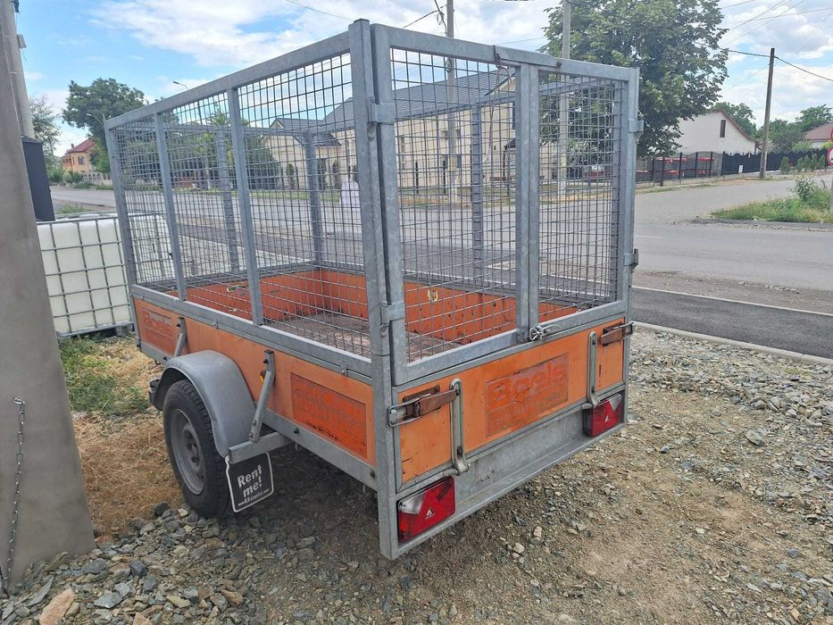 Remorca Atec 1300 kg cu sistem de franare