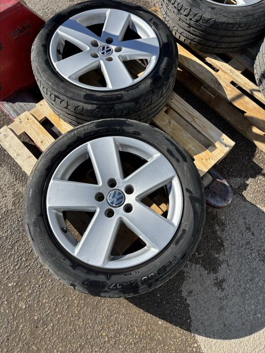 Джанти с гуми 5x112 R17