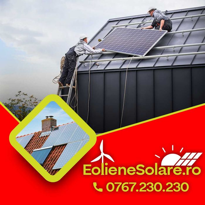 Kit Sistem Fotovoltaic Hibrid 7kw cu Eoliana 2Kw