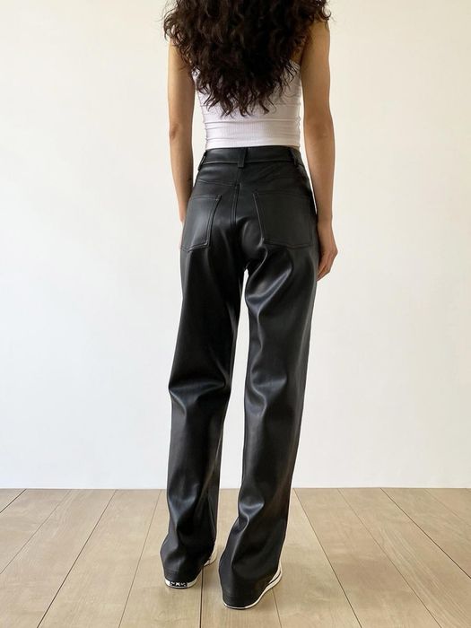 Новые кожаные брюки