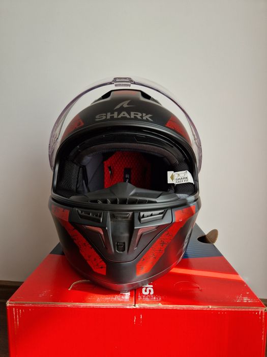 Каска Shark Skwal i3 Rhad  Matt Black/Red (размер М)