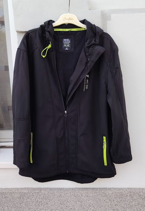 Geaca bărbați softshell neagră