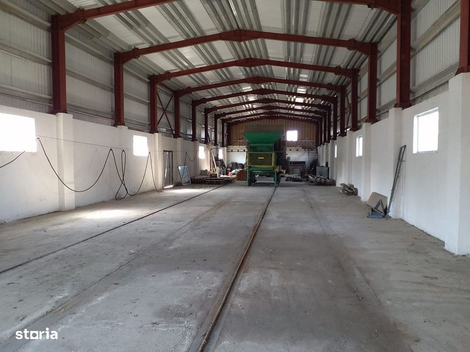 Hala industriala 483 mp teren 800-2570 mp Pacurari Metro