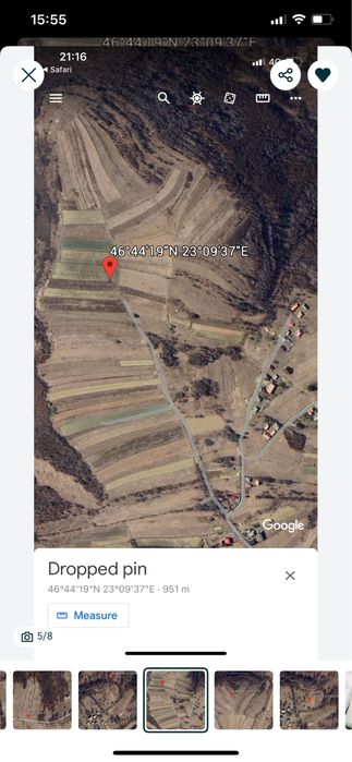 Inchiriez TEREN in zona Marcesti Dangau Rasca, judetul Cluj