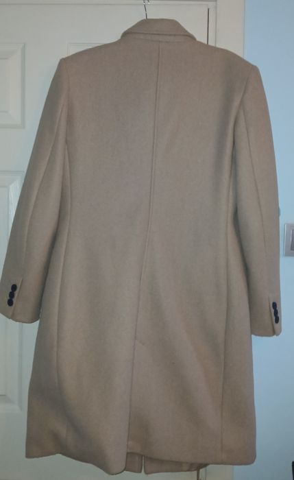 Палто Zara , цвяр: сив , размер: L