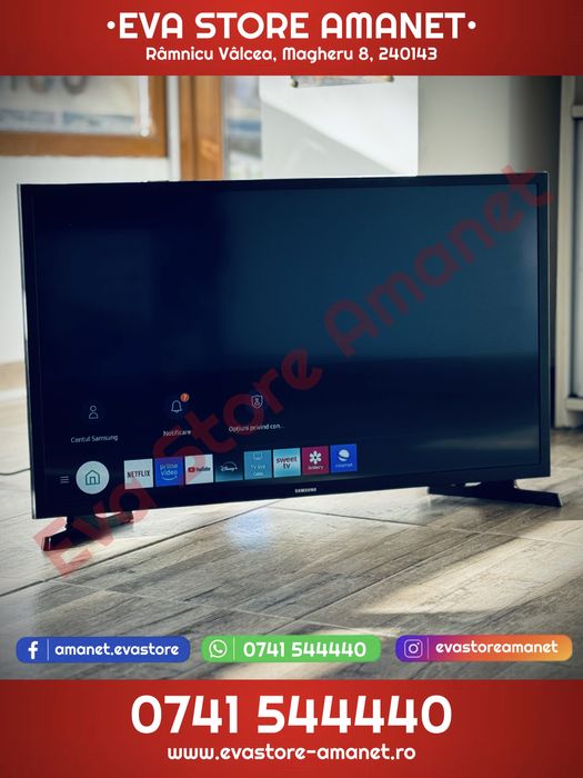 Televizor LED Smart 32” / 81cm SAMSUNG HD CI+ Slot Dolby Digital