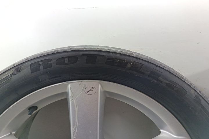 Set jante aliaj cu anvelope uzate 225/55R18 ET38 5X114.3 Mitsubishi O