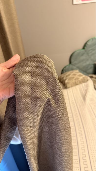 Шторы эко-лен (блэкаут)