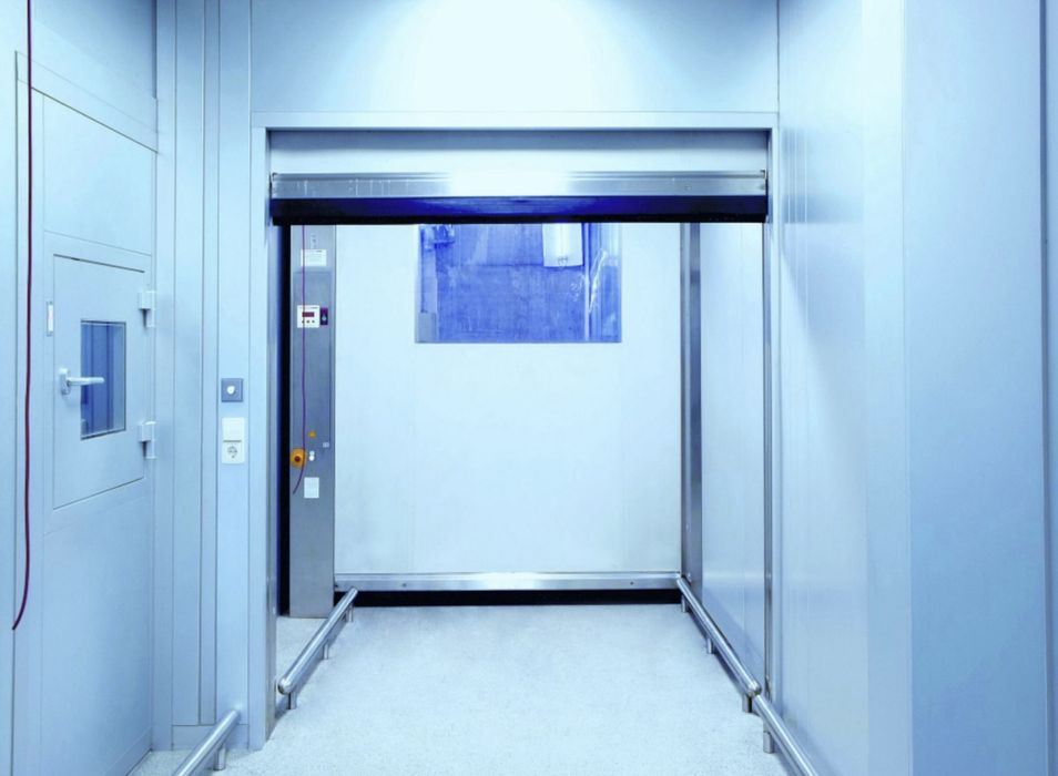 Скоростные ворота для фармацевтического и медицинского сектора