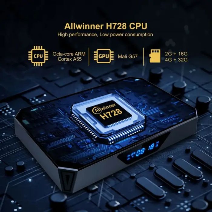 ТВ Бокс X96Q Pro Plus TVbox,8 core,64 rom, Android 14 Нов
